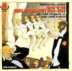 Songs of the Berlin Cabaret 1920-1929, HE1033